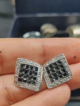 Set Gioielli Argento 925 Anello Orecchini