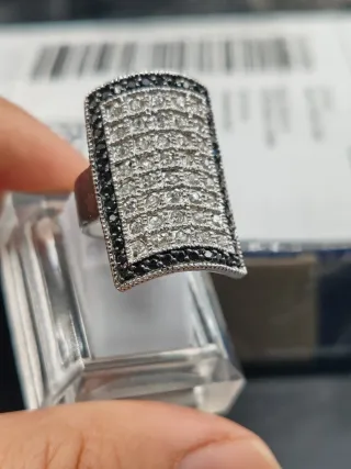 Set Gioielli Argento 925 Anello Orecchini