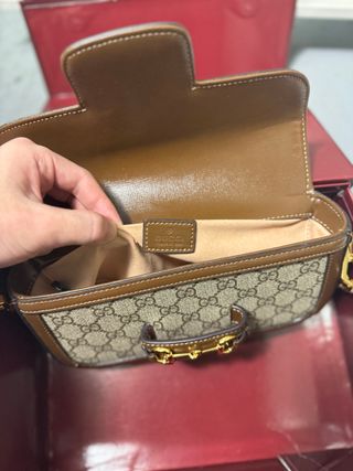 Bolso Gucci Beige y Marrón