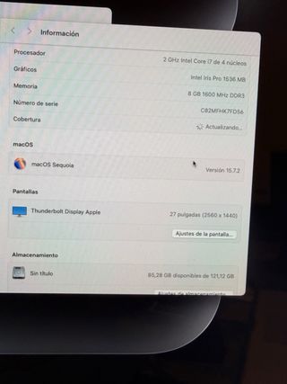 Macbook Pro 15 2013 Argento