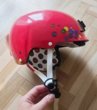 Casco Roxy rosa esquí/snowboard