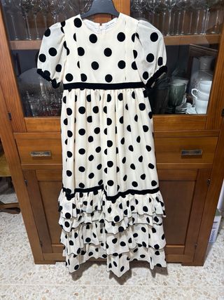 Vestido flamenca niña lunares