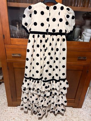 Vestido flamenca niña lunares