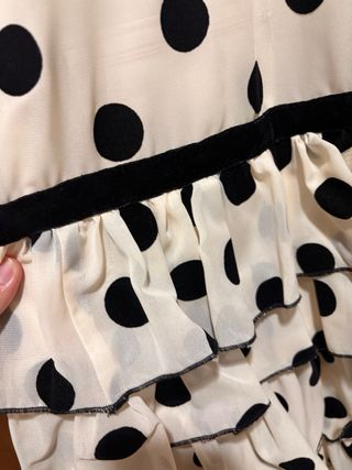 Vestido flamenca niña lunares