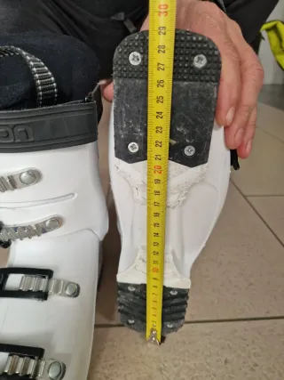 Botas de esquí Salomon blancas