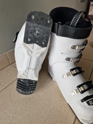 Botas de esquí Salomon blancas