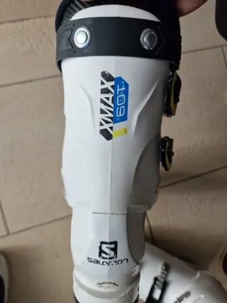 Botas de esquí Salomon blancas