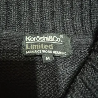 Jersey Koroshi & Co. Negro Talla M