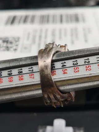 Anello Argento 925 Multicolor Design Bouquet