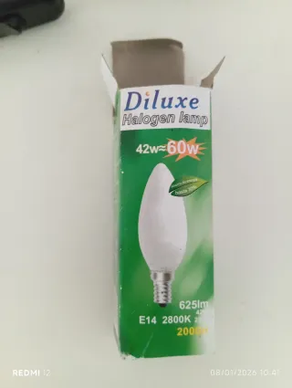 Lámpara de mesa dorada y negra