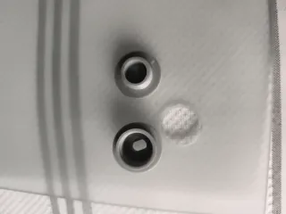 Pizarra de cristal con soportes