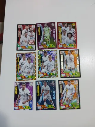 Colección Cromos Adrenalyn Real Madrid 2016-17