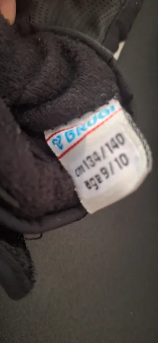 Guantes de esquí Brugi Talla 9/10 años