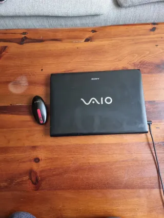 Portátil Sony Vaio Negro/Plateado