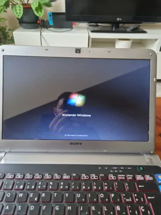 Portátil Sony Vaio Negro/Plateado