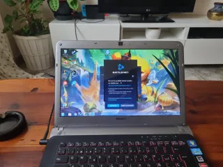 Portátil Sony Vaio Negro/Plateado