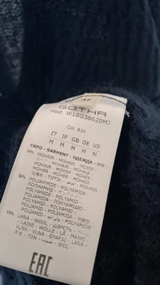 Maglioncino lana mohair