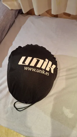 Casco de moto integral negro UNIK