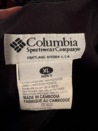 Pantalón de esquí Columbia Hombre