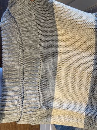 Jersey Festa rayas grises y blancas