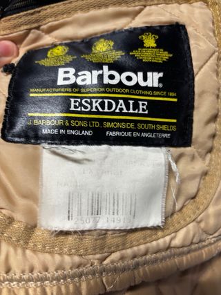 Chaqueta Barbour Liddesdale Beige