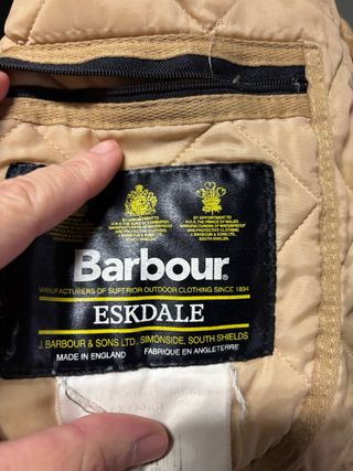 Chaqueta Barbour Liddesdale Beige