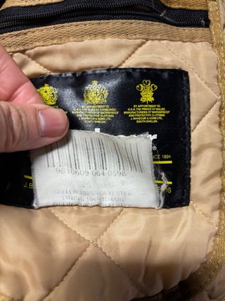 Chaqueta Barbour Liddesdale Beige