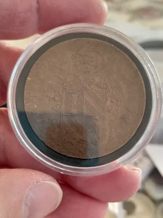 Moneta 5 Baiocchi 1852 Pio IX