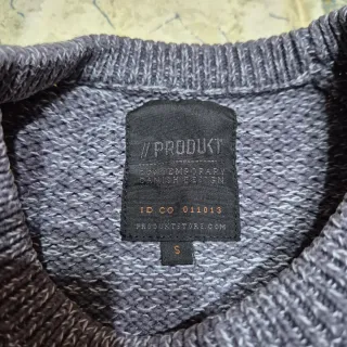 Jersey Produkt Gris y Blanco