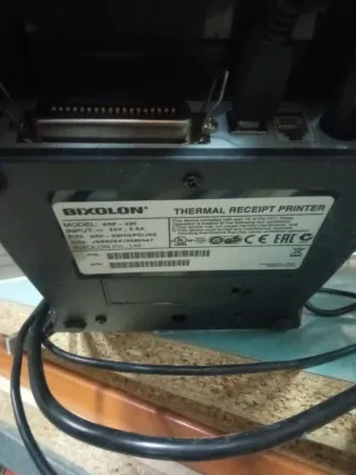 Impresora de Tickets Negra