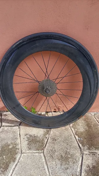 Ruedas carbono perfil 80mm