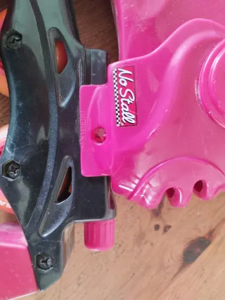 Patines Rosas Talla Ajustable Niños