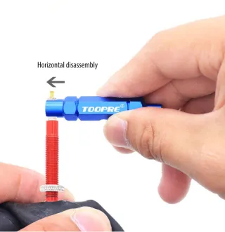 LLAVE VÁLVULAS RUEDAS Y 6 OBUSES PRESTA