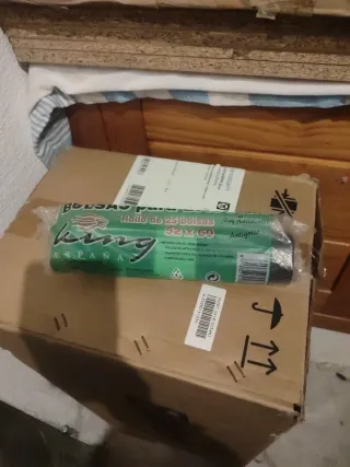 1 Rollo de 25 bolsas de basura 52x60