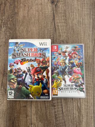 Pack Super Smash Bros Wii y Switch