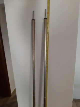 Bastoni supporto x tenda campeggio