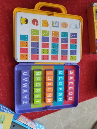 Pack de 7 juegos: lectron, puzzles, Simon,...