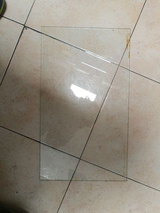 Cristal para mesa o estantería