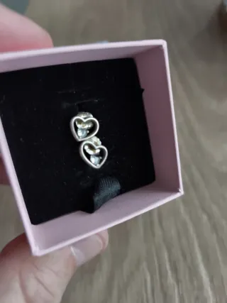 Pendientes Pandora Corazón Plata