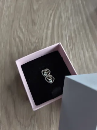 Pendientes Pandora Corazón Plata