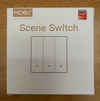 MOES INTERRUPTOR INALAMBRICO ZIGBEE TUYA 1 TECLA