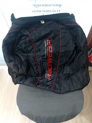 Chaqueta Moto Mujer Negra y Rosa talla S airvenc