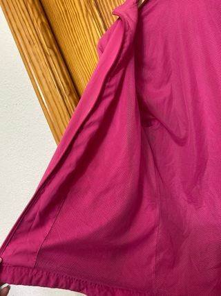 Chaqueta Cortavientos Adidas Mujer Rosa