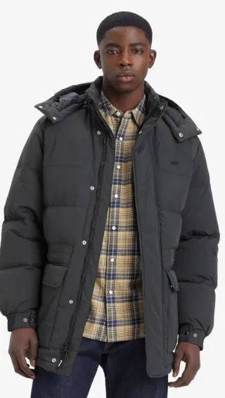 Chaqueta Levi's acolchada negra