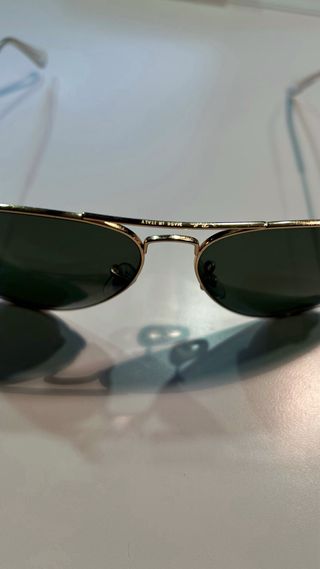 Gafas Ray-Ban Aviador Originales Doradas