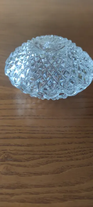 Cajita joyero cristal tallado