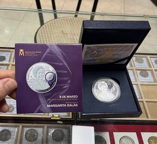 Moneda 10€ Margarita Salas Día Mujer