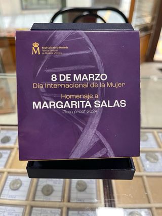 Moneda 10€ Margarita Salas Día Mujer