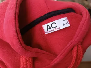 Sudadera Athletic Club Roja 8/10 años