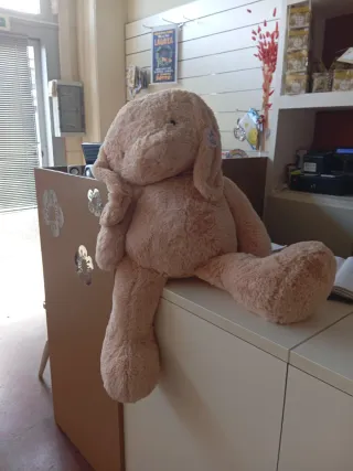 Peluche gigante beige